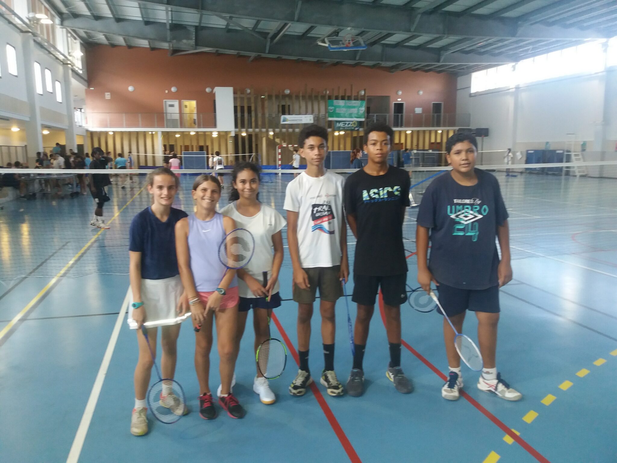 UNSS BADMINTON 15 02 2023 Collège Aimé Césaire