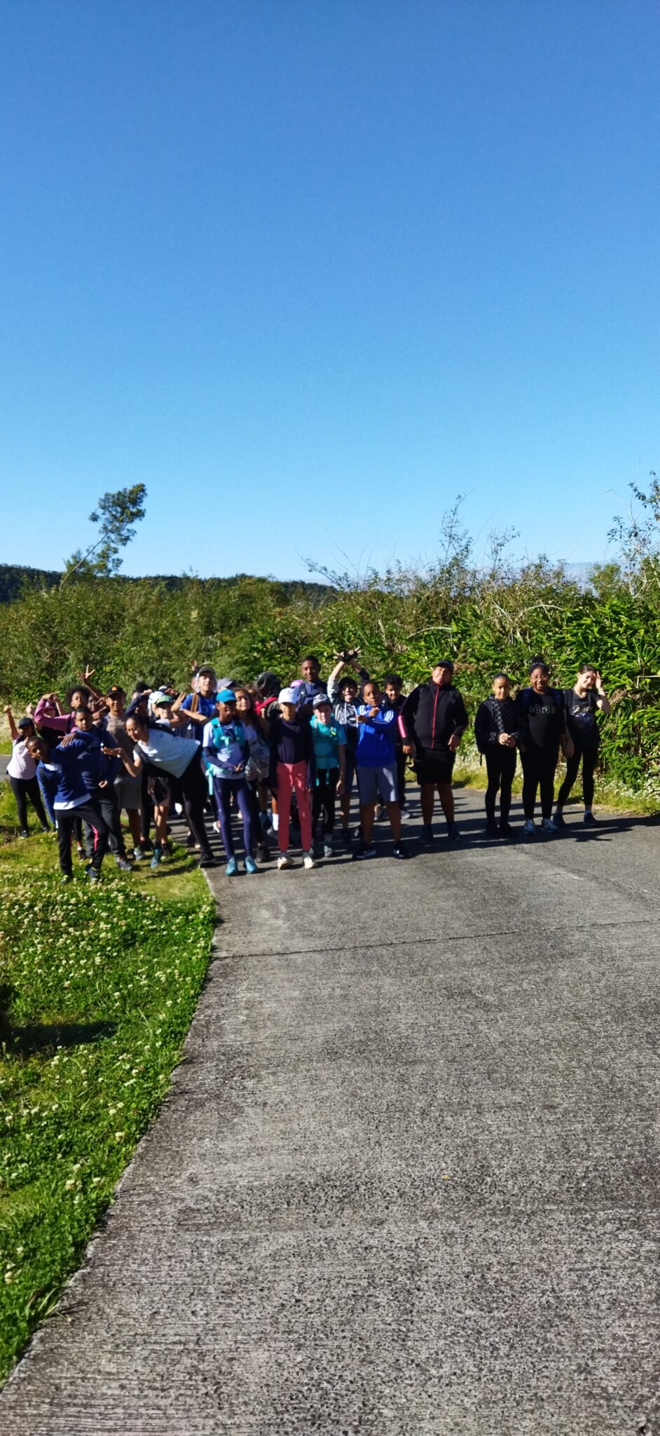 Randonnée sportive pour les classes de 5 Collège de la Ravine des Cabris