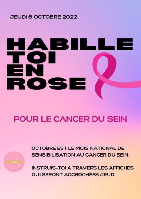 Octobre Rose Lyc E Leconte De Lisle