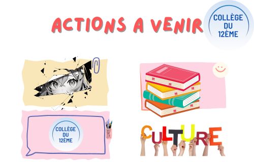 Actions à venir