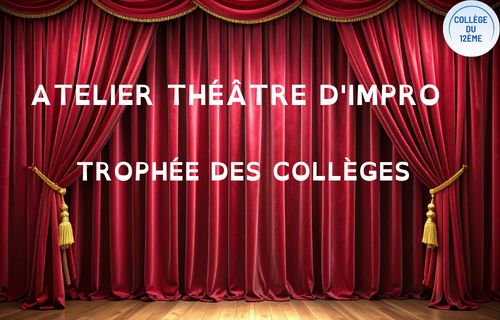 Atelier théâtre d&rsquo;impro – Trophée des  collèges