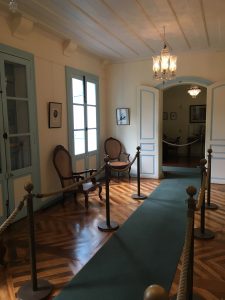 Petit salon du musée de Villèle