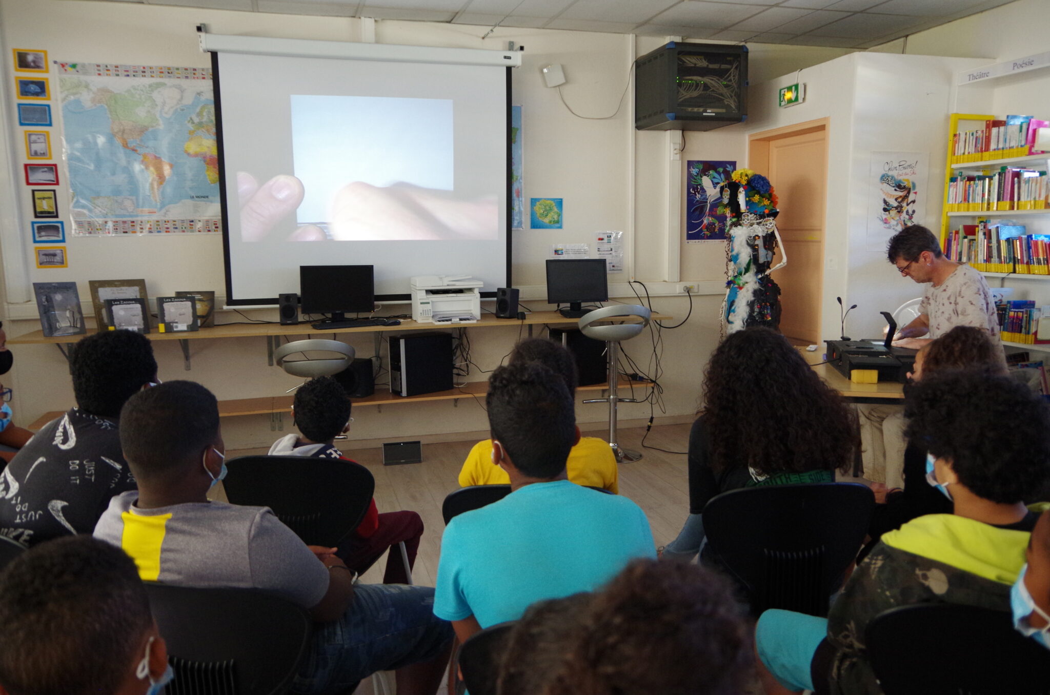 Spectacle Dessin Interactif Pour Toutes Les Classes De 6 me Avec Fred 