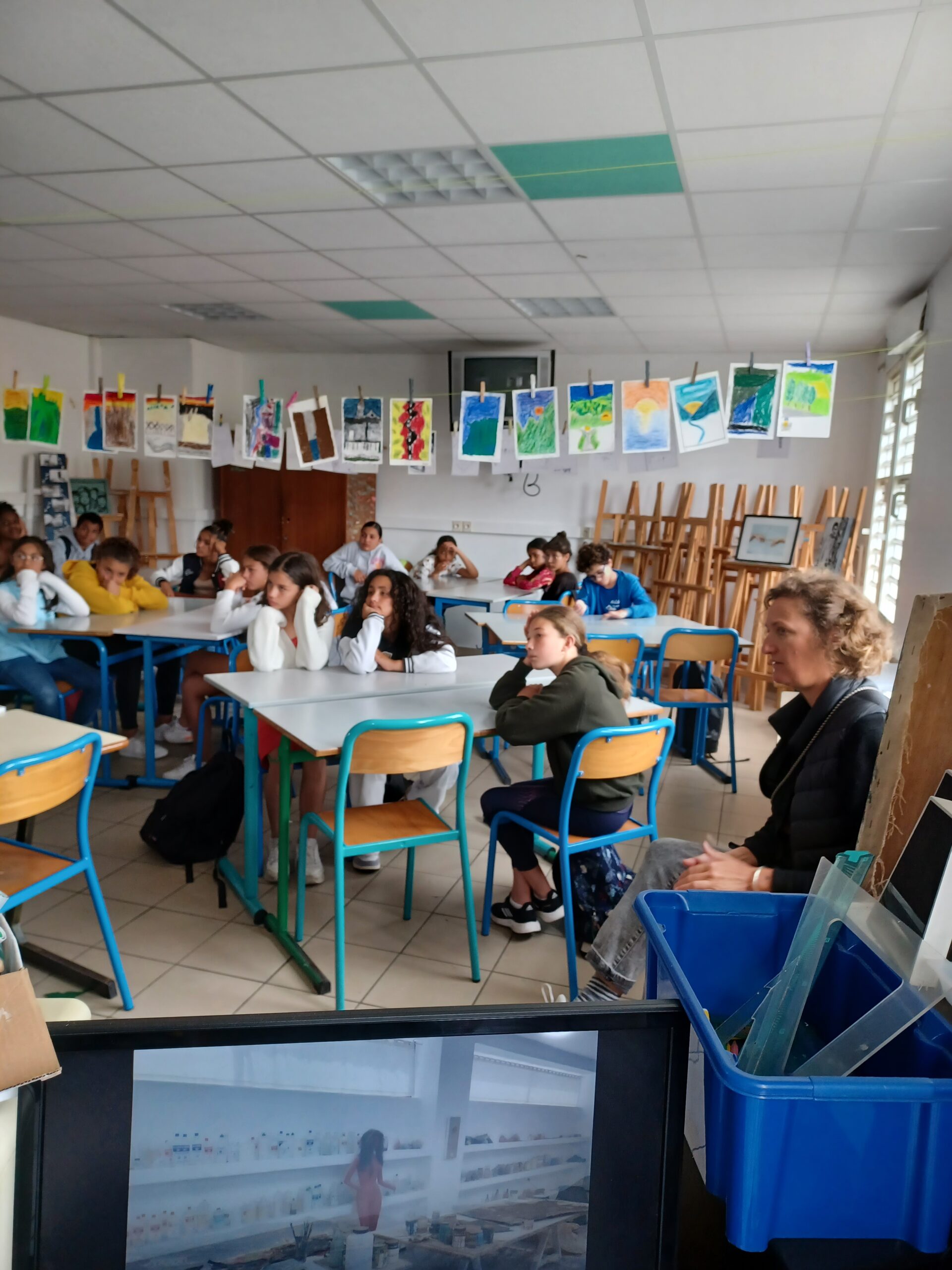 Résidence “Volcanisme et Insularités” avec Karine Maussière (3e année consécutive)