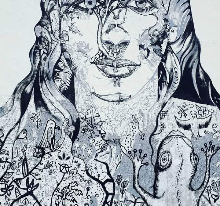 Oeuvre de Charly Lesquelin et les élèves du collège Alsace Corré – 2019