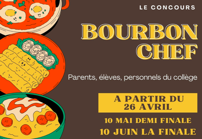 Bourbon Chef ! le concours commence !