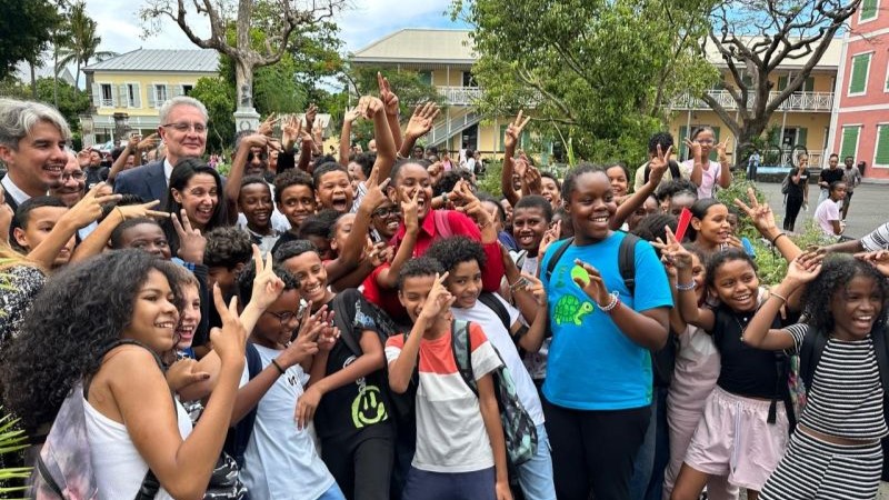 Visite de la Ministre des Outre-mer