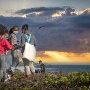 Action Tri des déchets, ramassage sur le front de mer – Septembre 2021