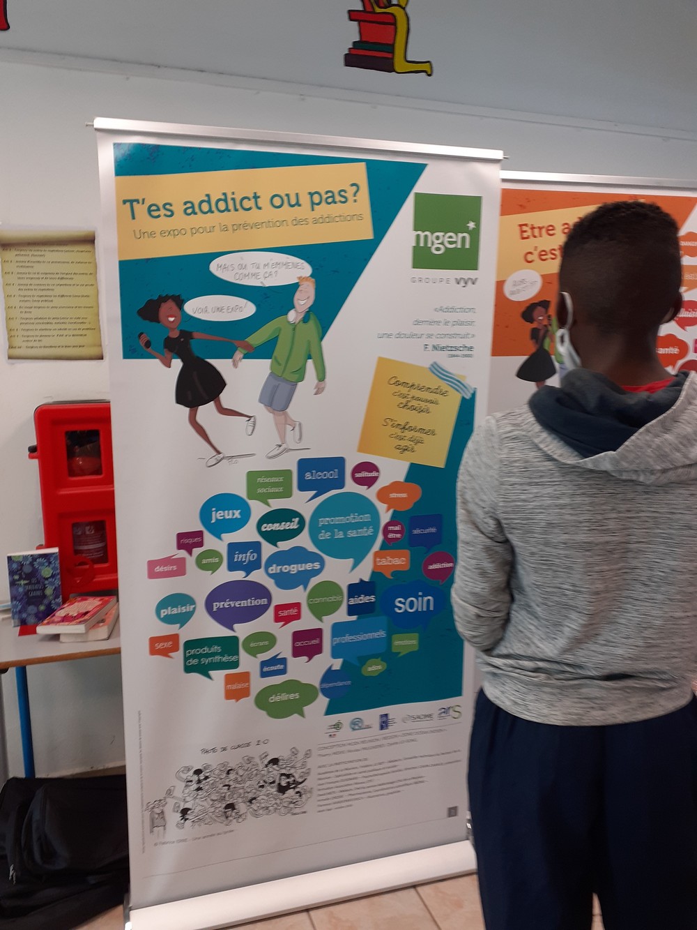 Exposition "T'es addict ou pas?"