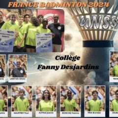 Championnat de France UNSS Badminton !
