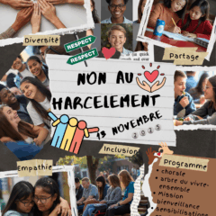 Le 13 Novembre 2025 : journée contre le harcèlement scolaire au collège Fanny Desjardins