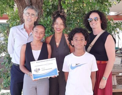Remise du label Édusanté à Saint-Pierre : les élèves ambassadeurs de la Classe autonome ont conquis l’auditoire