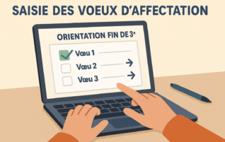 Saisie des voeux d&rsquo;affectation après la 3ème