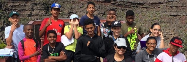 Sortie des élèves de 4ème au volcan