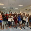 La compagnie de danse mahoraise Hip Hop évolution au collège Hubert Delisle 