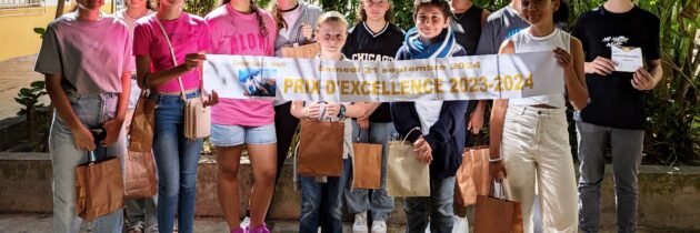 Cérémonie de remise des prix d’Excellence 4ème, 5ème et 6ème 2024