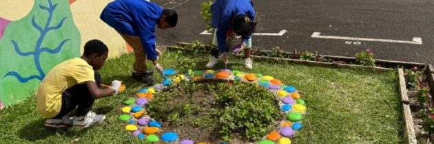 Un jardin pour semer les valeurs de l’école de la confiance