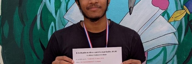 Concours de récitation des carrés parfaits 2026