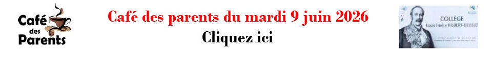 Café des parents du mardi 9 juin 2026