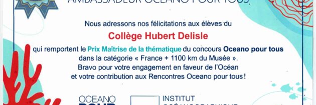 Concours Oceano Pour Tous 2025/2026