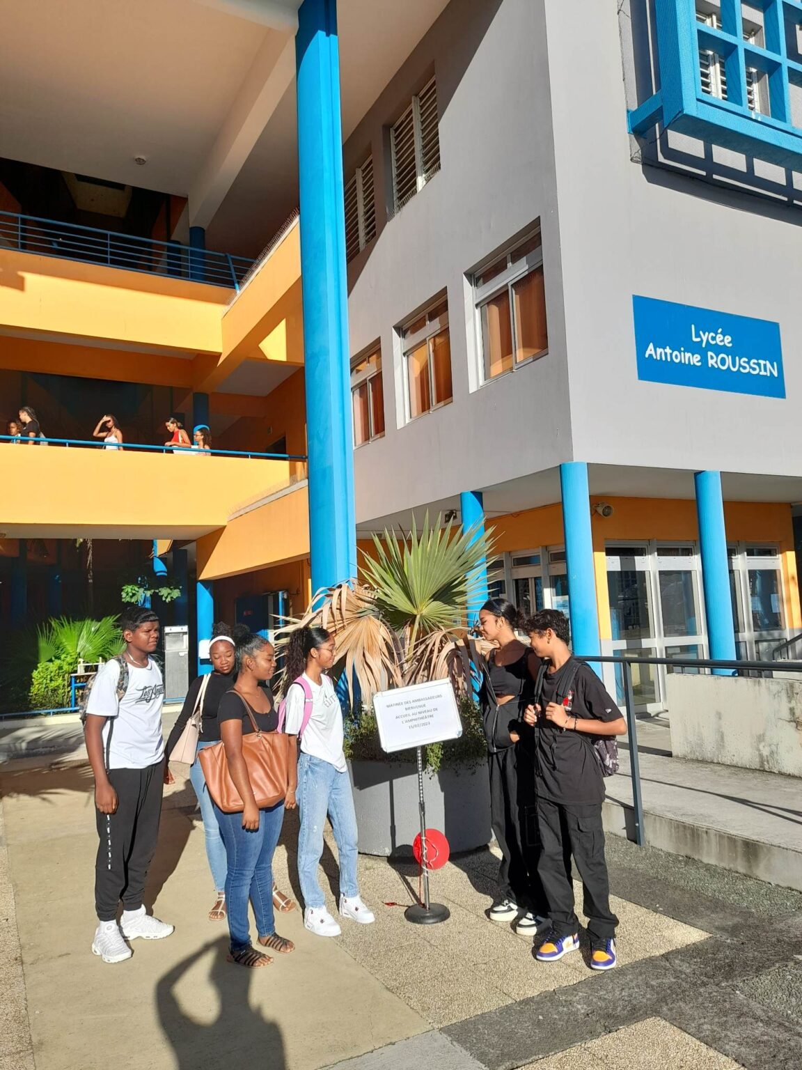 Première visite : Lycée Antoine ROUSSIN – Collège Jean Lafosse