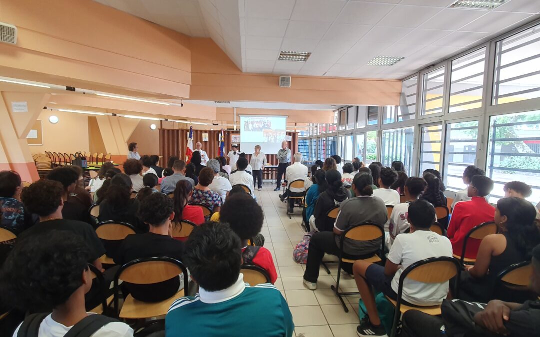Le collège Joseph BEDIER accueille la Société des Membres de la Légion d’Honneur !