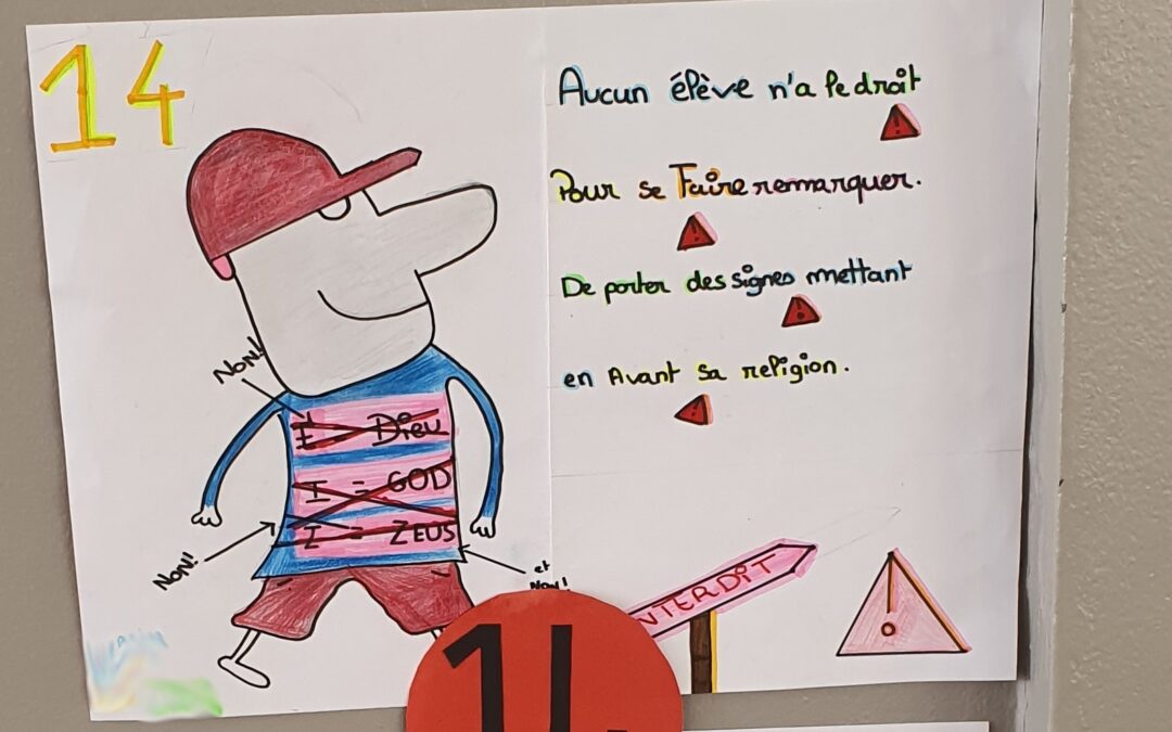 La journée de la laïcité du 09 décembre 2025 au collège J. BEDIER.