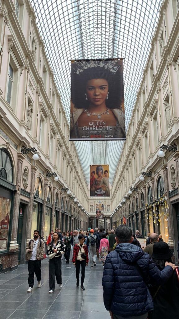 Puis direction le centre ville de Bruxelles pour le shopping …