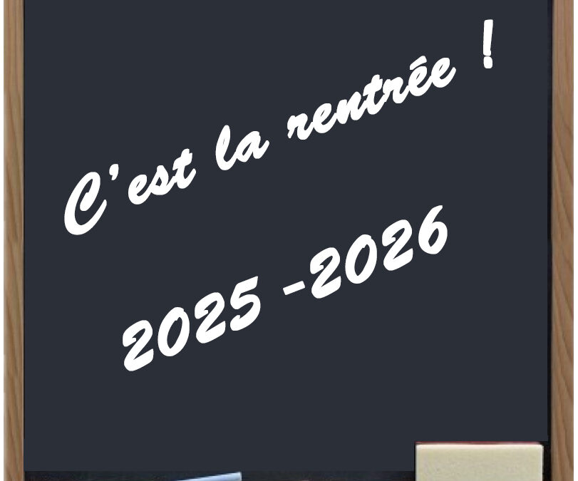 Organisation rentrée 2025