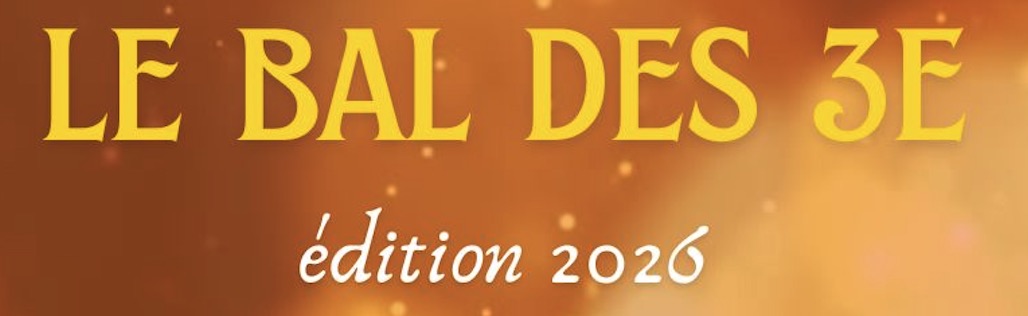 Bal de fin d’année des 3emes