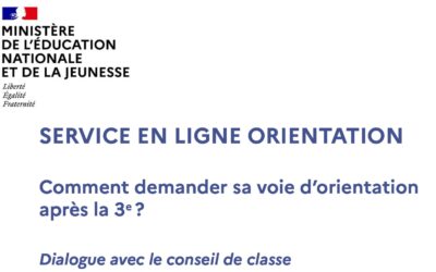 L&rsquo;orientation après la 3eme