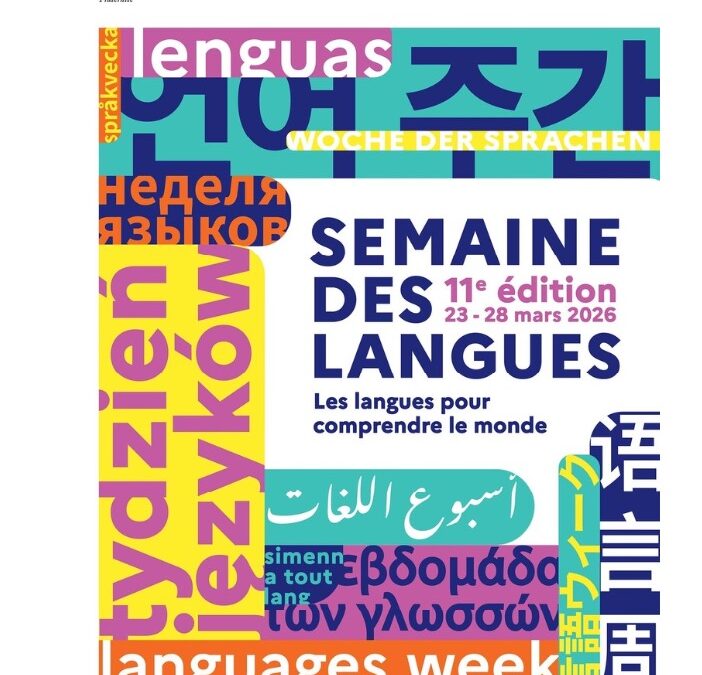 C&rsquo;est la semaine des langues…