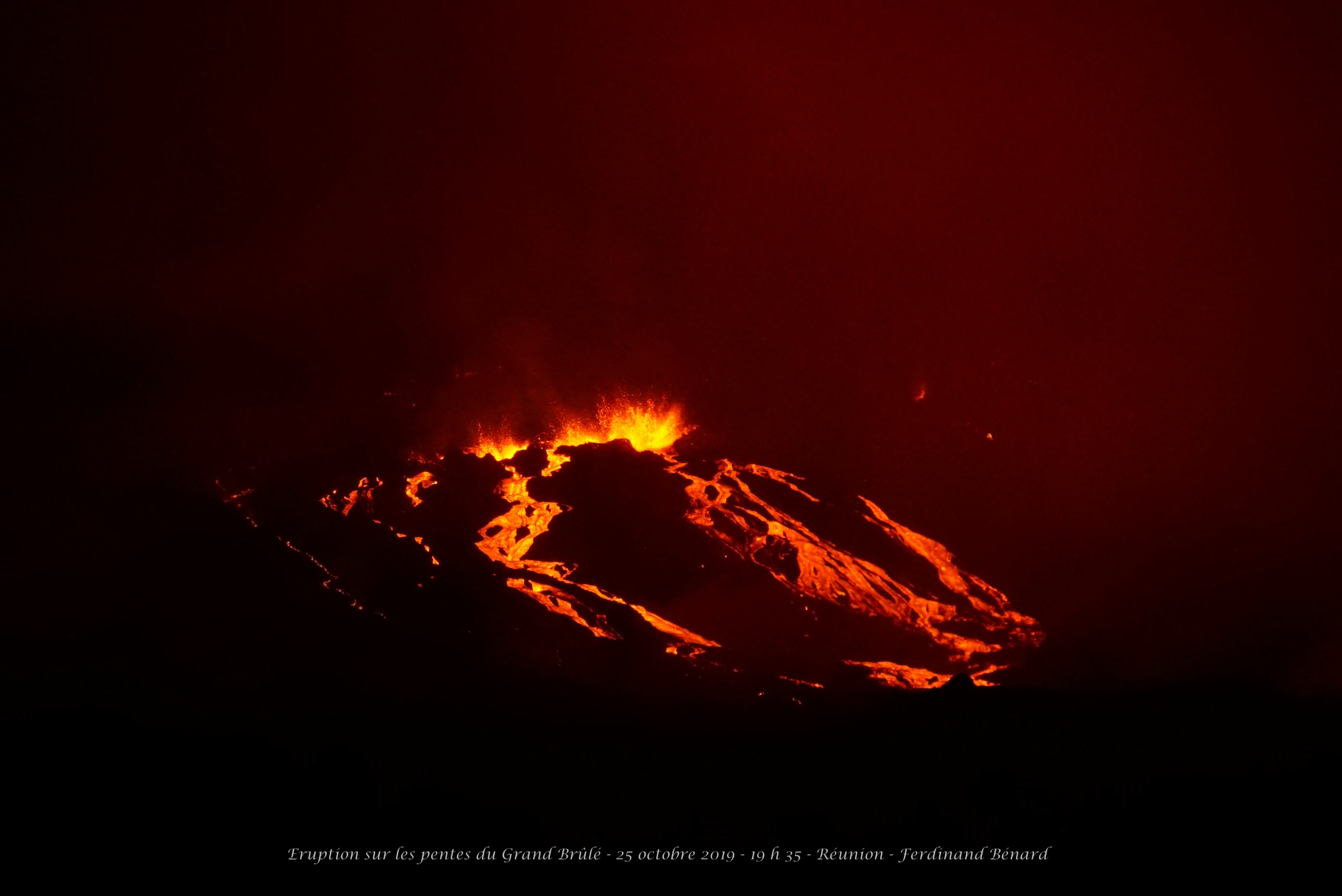 Solesse et Sac à dos : L&rsquo;éruption d&rsquo;oct. 2019