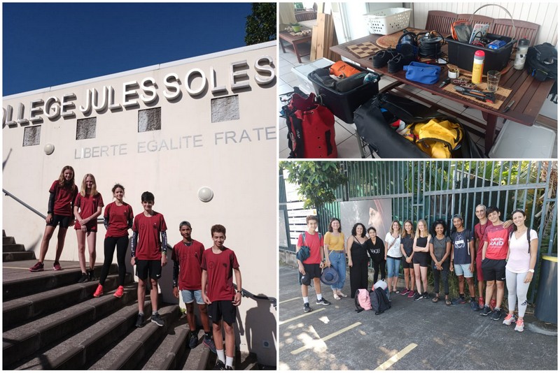 Nos élèves au Championnat de France de Raid UNSS – Collège Jules Solesse