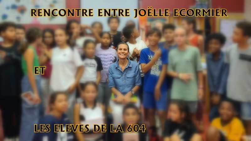 Joëlle Ecormier : Une autrice au collège