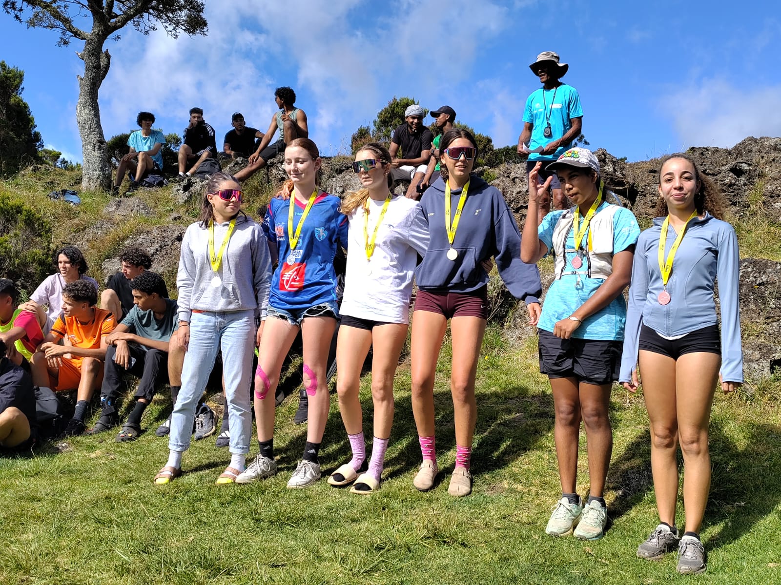 Championnats académiques UNSS : trail de la réunion
