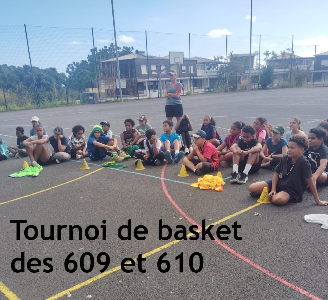 Tournoi de basket : les élèves de 609 et 610 ont participé…