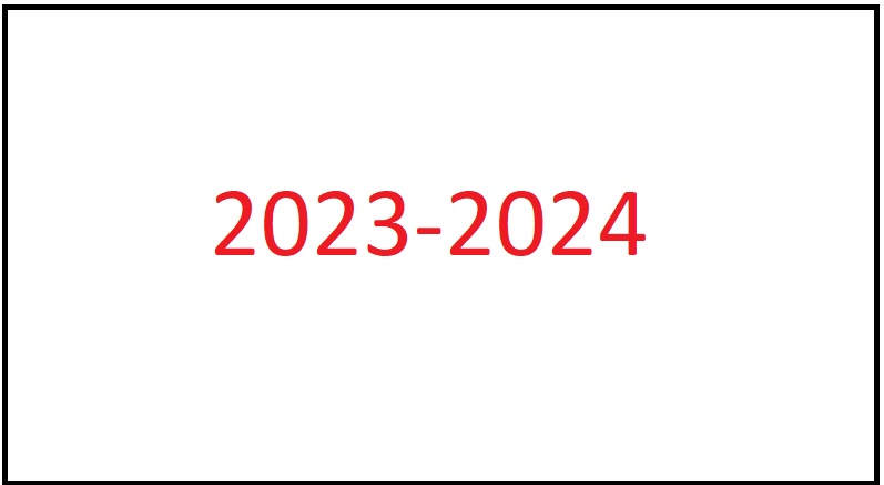 Liste des effets scolaires pour l’année 2023/2024
