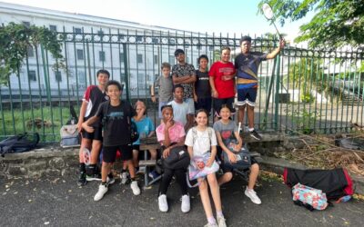 Rencontre UNSS Badminton benjamins