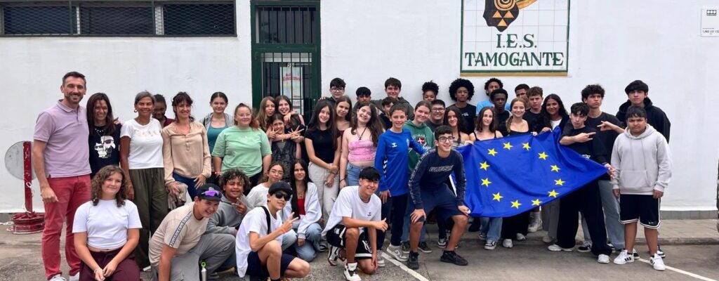Mobilité Erasmus à Gran Canaria pour 16 éco-volontaires du collège !!