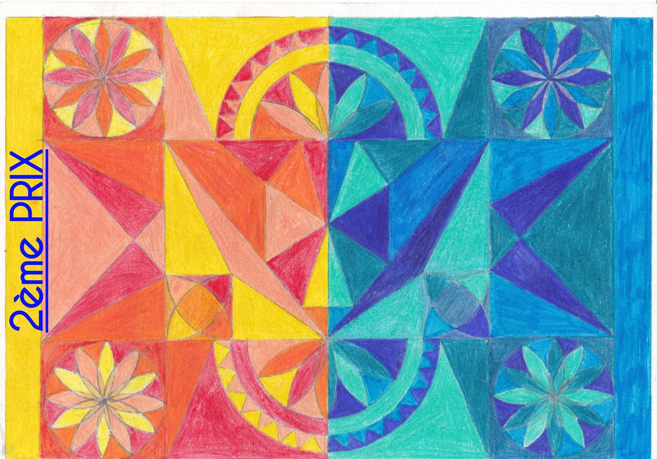 Résultats du concours de dessins géométriques – Classes de 6ème