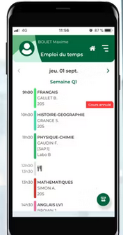 Configurer Pronote sur son téléphone mobile