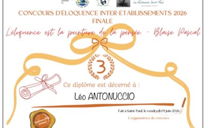 L’art de convaincre : le collège Les Aigrettes en finale d’éloquence