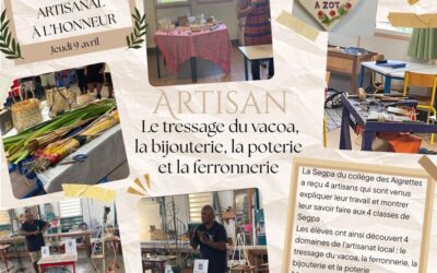 Des artisans au collège