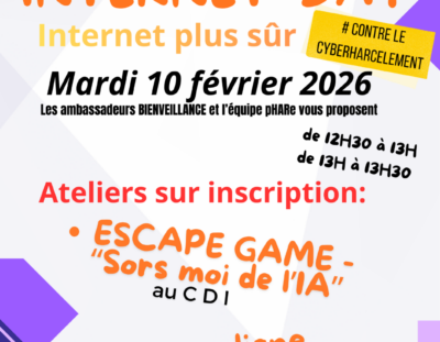 Journée SAFER INTERNET DAY – Internet plus sûr