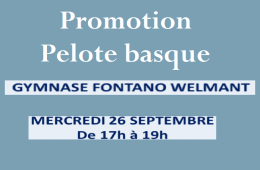 Promotion Pelote Basque
