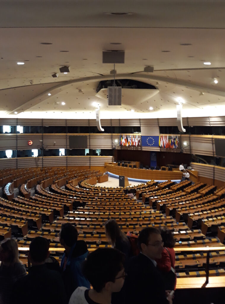 Visite du Parlement européen à Bruxelles