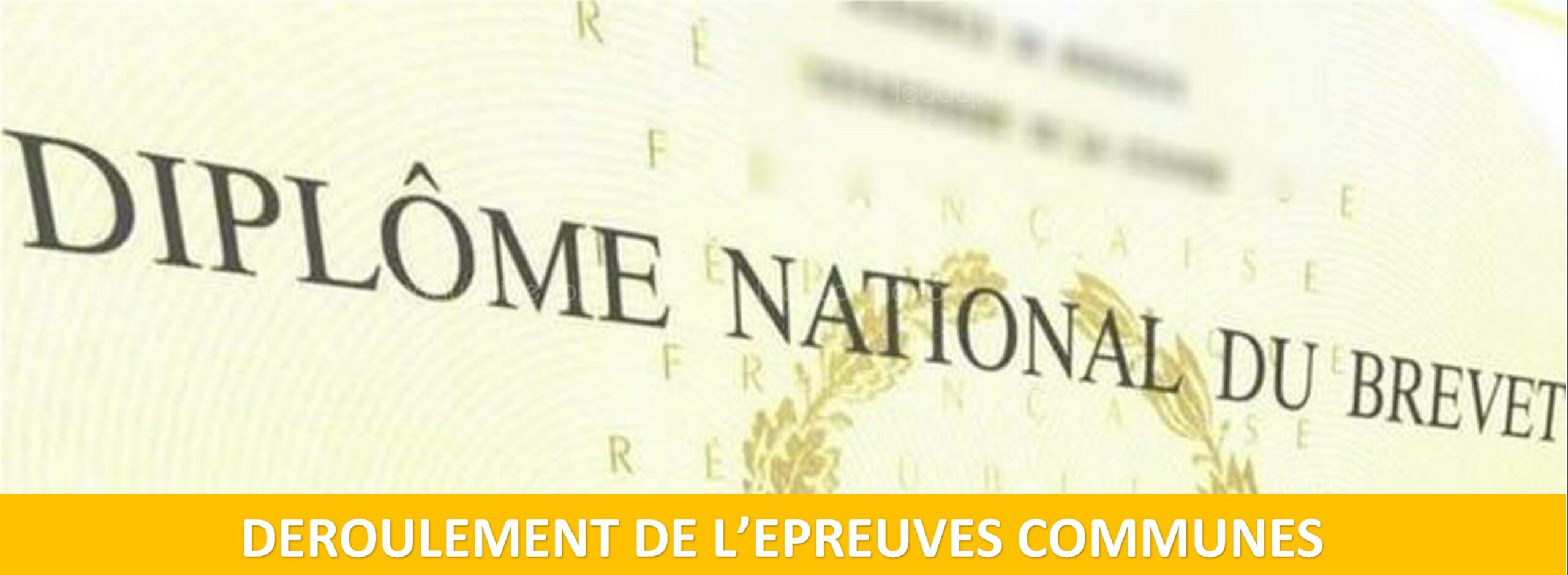 Épreuves communes – 3 et 4 mai 2021