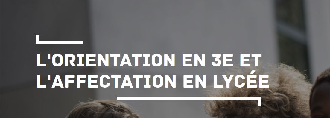 Affectation après la 3ème, choisir son affectation