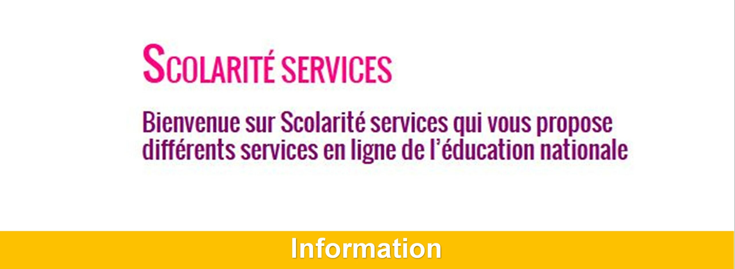 Information sur Téléservice